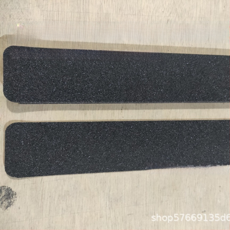 PET лента за външно полагане, черна матова, антихлъзгаща, PEVA, 2×12 in (5.08 × 30.48 cm)