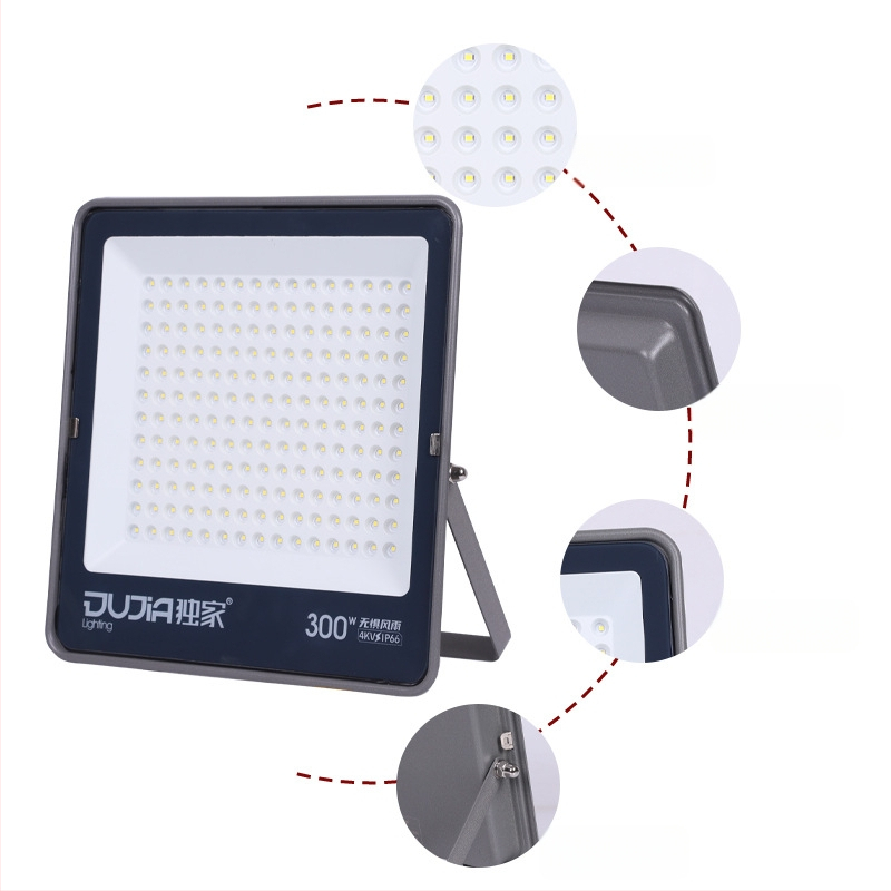 LED προβολέας 200W εξωτερικός, αδιάβροχος IP66, για εργοτάξια και εργοστάσια