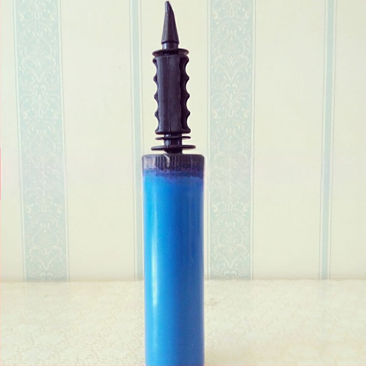 Χειροκίνητο φουσκωτήρι μπαλονιών από πλαστικό, διπλής ροής, με φορητό γωνιακό ακροφύσιο