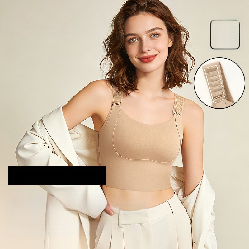 Top s podizanjem i oblikovanjem dekoltea, sportski shapewear četiri u jednom