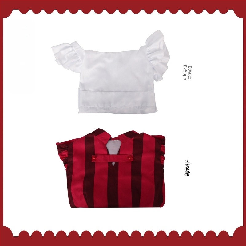 Canglu and the Boy Cos Red Dress Cosplay Anime Τι είδους ζωή θέλεις να ζήσεις Κορίτσι με γλυκιά στολή