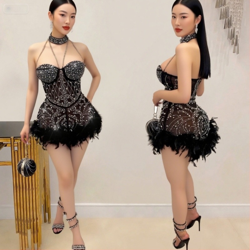 Ολόσωμη φόρμα Da 2310048 από πλέγμα με πρέσα