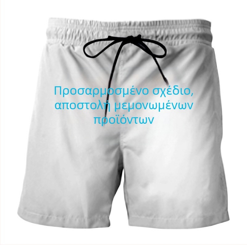 Νέο Εξωτερικού Εμπορίου Ανδρικό Παντελόνι Παραλίας με Χαβανέζικη Στάμπα, Ευρωπαϊκό και Αμερικανικό Σορτς Παραλίας με Floral Στάμπα Ανδρικά, Αναπνεύσιμο