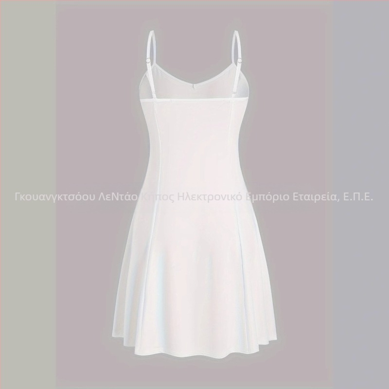 Ευρωπαίους και Αμερικανούς Γυναικείους Μονόχρωμου Φορέματος με Δαντέλα και Βολάν, Μακρύ, Διαφανές Φόρεμα σε Γραμμή Α με Βολάν