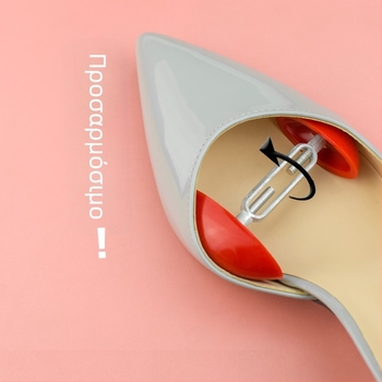 Εργοστασιακά ρυθμιζόμενο μίνι παπούτσι στήριξης σε σχήμα πλαστικού παπουτσιού προστασίας του περιβάλλοντος, απομίμηση ρυτίδων παπουτσιού σε απόθεμα