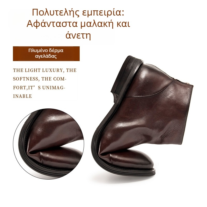 Χειμερινές, Νέες Ανδρικές Μπότες Martin από Γνήσιο Δέρμα του 1988 2022, Ανδρικές, Casual Μπότες από Γνήσιο Δέρμα Βακέτας