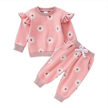 Φθινοπωρινό και Χειμερινό Κοριτσίστικο Κοστούμι, Ευρωπαϊκό και Αμερικανικό, Διασυνοριακό, Σετ Δύο Τεμαχίων, Μακρυμάνικο Φούτερ και Παντελόνι Xiao Zouju