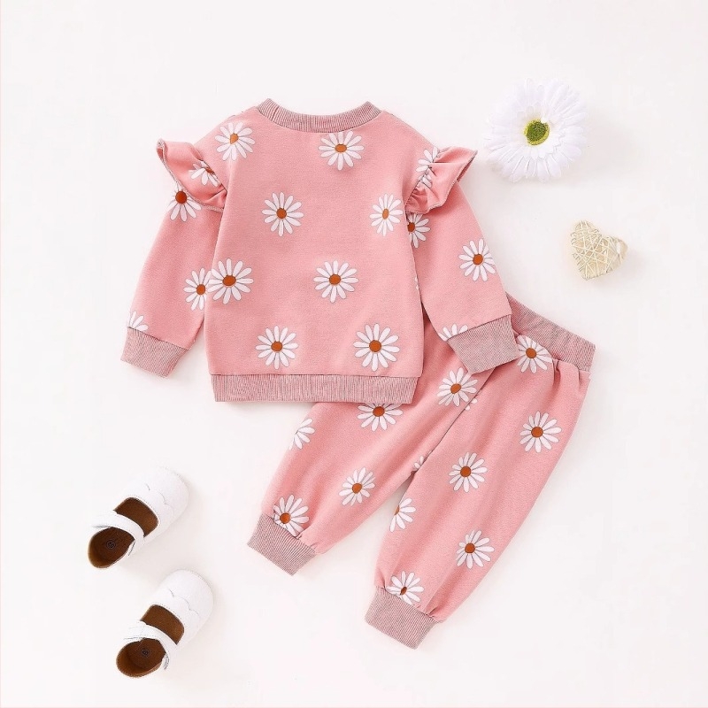 Φθινοπωρινό και Χειμερινό Κοριτσίστικο Κοστούμι, Ευρωπαϊκό και Αμερικανικό, Διασυνοριακό, Σετ Δύο Τεμαχίων, Μακρυμάνικο Φούτερ και Παντελόνι Xiao Zouju