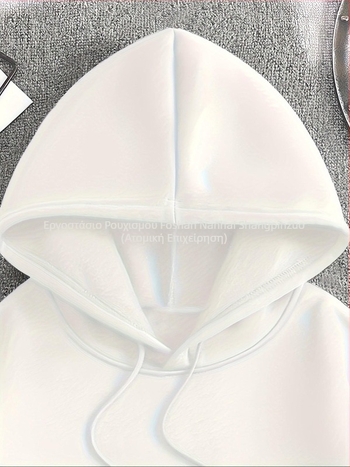 Ανδρικό Φούτερ με Κουκούλα Φθινόπωρο/Χειμώνα, Casual Πουλόβερ French Terry