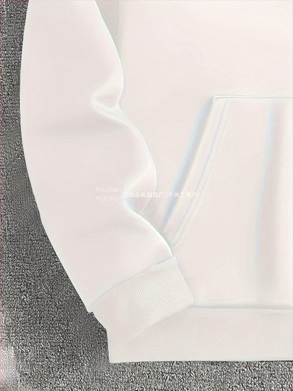 Ανδρικό Φούτερ με Κουκούλα Φθινόπωρο/Χειμώνα, Casual Πουλόβερ French Terry