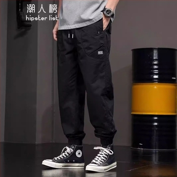 Μοντέρνο παντελόνι Harlan με τσέπη και σχέδιο ποδιών για άνδρες, αθλητικό παντελόνι Harlan για νέους φοιτητές, American Vintage Casual