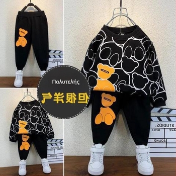 Άνοιξη για αγόρια 2022 Νέο κοστούμι, δυτικού στιλ, παιδικό φθινοπωρινό αθλητικό φούτερ, όμορφο παιδικό ανοιξιάτικο και φθινοπωρινό ρούχο, μοντέρνο