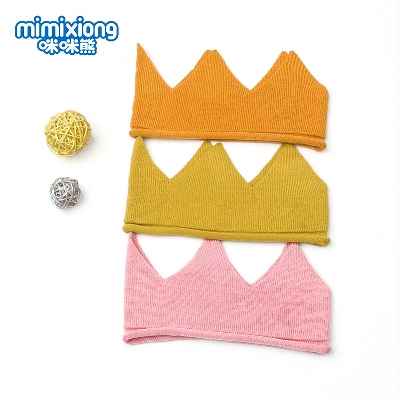 Παιδικό καπέλο Ins Hot Selling Απλό μονόχρωμο καπέλο Crown