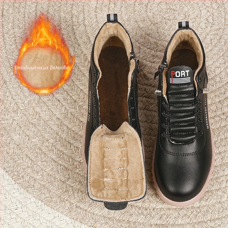 Νέα ψηλοτάκουνα παπούτσια με επένδυση φλις, μοντέλα άνοιξης, φθινοπώρου και χειμώνα 2024, παπούτσια όλων των εποχών, άνετα παπούτσια ταξιδιού, γυναικεία παπούτσια, αθλητικά παπούτσια