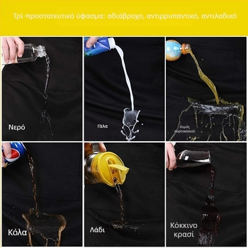 Ποδιά μπάρμπεκιου για διασυνοριακές πωλήσεις, πολυεστέρας, βαμβάκι, εκτυπώσιμο λογότυπο σεφ, άνδρας και γυναίκα, ζευγάρι, αδιάβροχη και ανθεκτική στο λάδι ποδιά