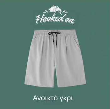 Ανδρικά σορτς από μετάξι Ice Silk, καλοκαιρινά, μοντέρνα, off-top παντελόνια, φοιτητικά, χαλαρά, μεγάλα αθλητικά παντελόνια