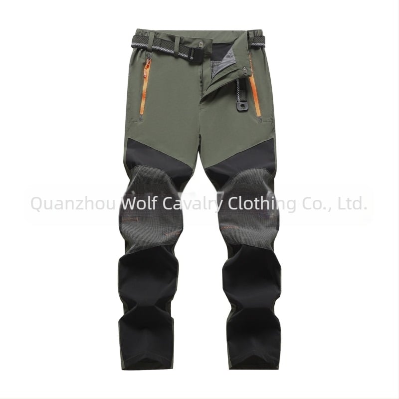 Ελαστικά παντελόνια ταχείας ξήρανσης για άνδρες για υπαίθριες αθλητικές δραστηριότητες, λεπτά παντελόνια πεζοπορίας για γυναίκες, χονδρικής, διασυνοριακά παντελόνια πεζοπορίας