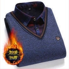 Μακρυμάνικο μπλουζάκι ανοιξιάτικο και φθινοπωρινό για άνδρες μεσήλικες και ηλικιωμένους, μπλουζάκι πόλο με φθινοπωρινό τελείωμα, ανδρικό μπλουζάκι με μακριά μανίκια και πέτο