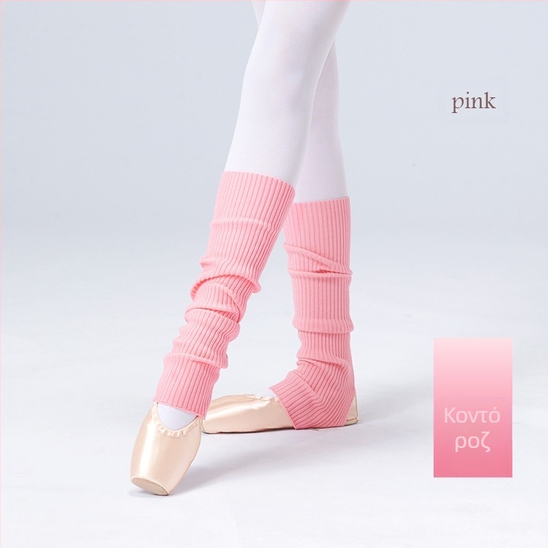 Κάλτσες χορού μπαλέτου ενηλίκων ζεστές κάλτσες χορού εξάσκησης σετ φθινοπώρου και χειμώνα πυκνές πλεκτές μακριές ανθεκτικές στο κρύο προστατευτικές κάλτσες μπαλέτου