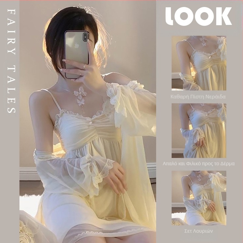 Νυχτικό με επίθεμα στήθους, καλοκαιρινό γυναικείο σέξι νυχτικό με δαντέλα, ρούχα για το σπίτι, σέξι πιτζάμες υψηλής ποιότητας, χονδρική πώληση