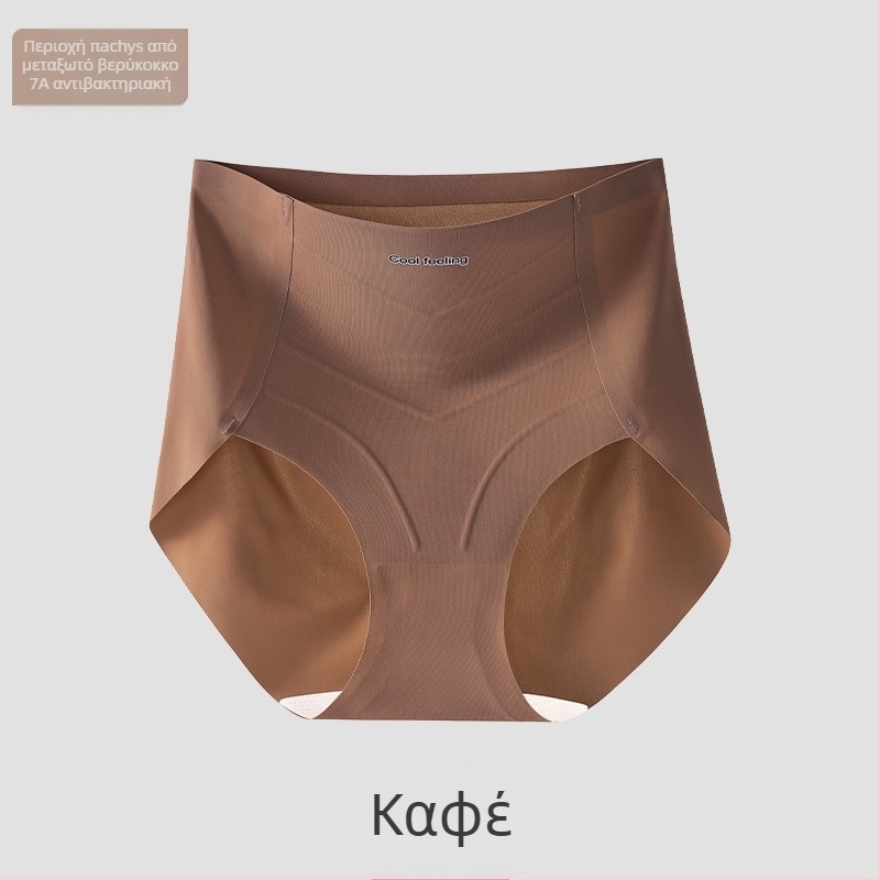 Γυναικεία εσώρουχα μεσαίας-ψηλής μέσης, μονοκόμματα, αντιβακτηριδιακά, βαμβακερά, λεπτές, αναπνεύσιμες, για την ανόρθωση ισχίων στην κοιλιά, χωρίς σημάδια