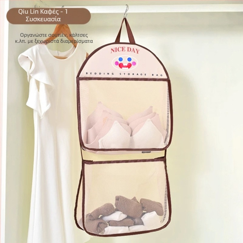 Κάλτσες Αποθήκευση Εσωρούχων Ντουλάπα Κοιτώνα Εσωρούχων Κρεμαστή Τσάντα Εσωρούχων Κρεμαστή Τσάντα Διχτυωτή Αποθήκευση Πόρτας Πίσω Φινίρισμα Τσάντα Αποθήκευσης