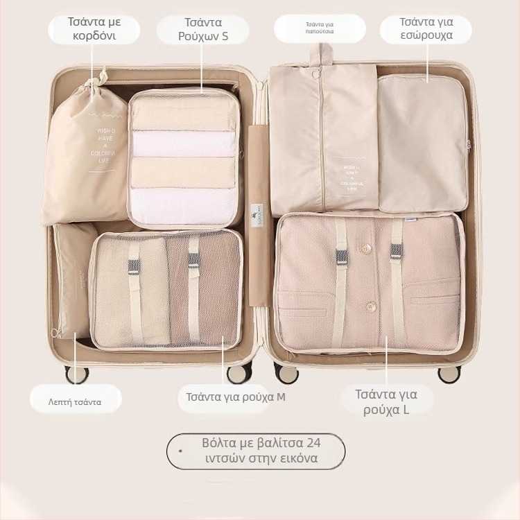 Αδιάβροχη τσάντα αποθήκευσης ταξιδιού, τσάντα αποθήκευσης αποσκευών, πολυλειτουργική τσάντα ταξιδιού για ρούχα, φορητή τσάντα αποθήκευσης