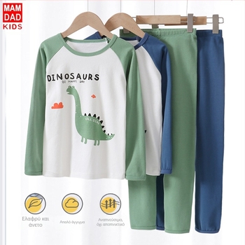 Παιδικά εσώρουχα κοστούμια βαμβακερές πιτζάμες αγόρια φθινοπωρινά ρούχα φθινοπωρινά παντελόνια βαμβακερά μεγάλα παιδικά ρούχα σπιτιού χονδρικής σε απόθεμα