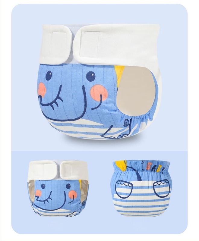 Πάνες γάζας από βαμβακερή γάζα, μονοκόμματο πλενόμενο, αναπνεύσιμο δακτύλιο ούρων, μωρό, τέσσερις εποχές, μια γενιά μαλλιών