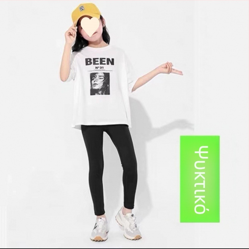 Παιδικό παντελόνι καρχαρία για κορίτσια, καλοκαιρινό, λεπτό εξωτερικό παντελόνι αδυνατίσματος, χορού με ψηλή μέση, κοντό παντελόνι γιόγκα