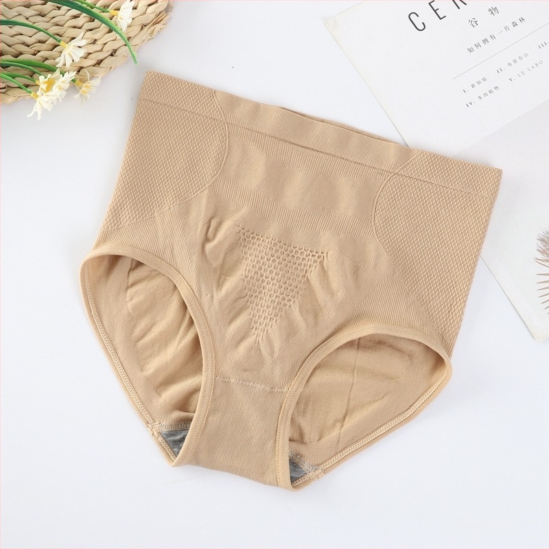 Γραφένιο Honeycomb Honeycomb Χωρίς Ραφή, Αναπνέον, Γυναικείο Σλιπ με Ψηλή Μέση και Κοιλιακή Άνοδο, Γυναικεία Εσώρουχα