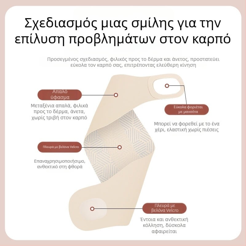 Καλοκαιρινή λεπτή θήκη τένοντα κατά των διαστρεμμάτων για τον καρπό, προστασία καρπού για αθλήματα μπάντμιντον με προστατευτικό στερέωσης αρθρώσεων κατά της καταπόνησης