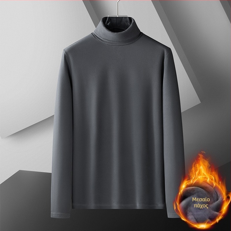 Πουκάμισο διπλής όψης από βελούδο γερμανικής κατασκευής με ζιβάγκο για άνδρες το φθινόπωρο και τον χειμώνα. Ζεστό εσωτερικό τοπ με φλις επένδυση και χοντρό φινίρισμα, λεπτό και ελαφρύ επαγγελματικό φόρεμα με μακριά μανίκια.