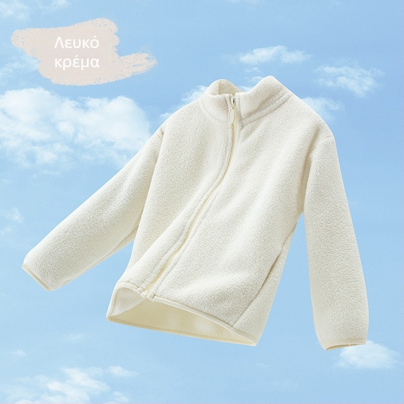 [Φόρεμα Οικογένειας για Γονείς] Μαλακό! Nuo Ji Ji! Παιδικό παλτό με βελούδινο γιακά και βάση, ζεστό wy2301