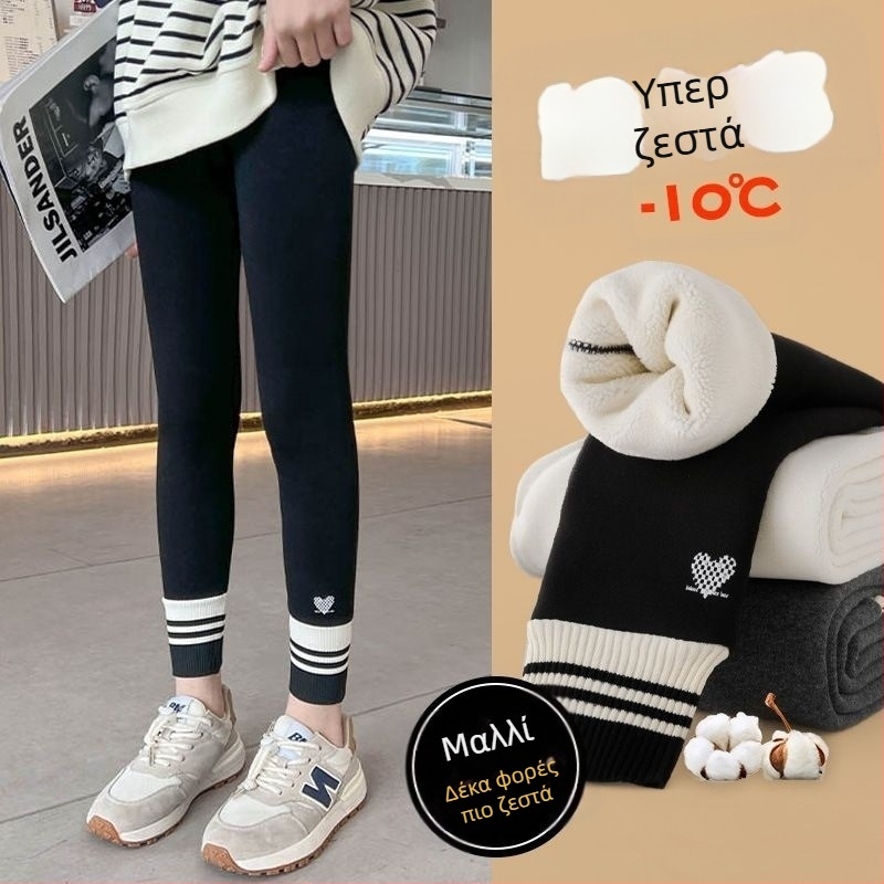 Κολάν για κορίτσια Άνοιξη και Φθινόπωρο 2025 Νέο Στυλ Παιδικά Εξωτερικά Ρούχα για Κορίτσια σε Μεσαίους και Μεγάλους Όρους, Εσωτερική επένδυση από φλις και χοντρό νήμα