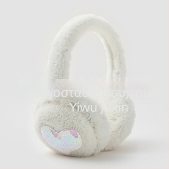 Χαριτωμένα ζεστά βελούδινα ωτοασπίδες αγάπης Χειμερινά παιδιά ποδηλασία ζεστά αντιανεμικά ανθεκτικά στο κρύο αντιψυκτικά προστασία αυτιών ζεστά καλύμματα αυτιών