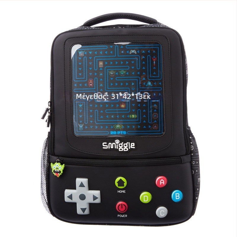 Αυστραλιανή τσάντα Smiggle για αγόρια και κορίτσια δημοτικού σχολείου, μεγάλης χωρητικότητας και ελαφρύ σακίδιο πλάτης