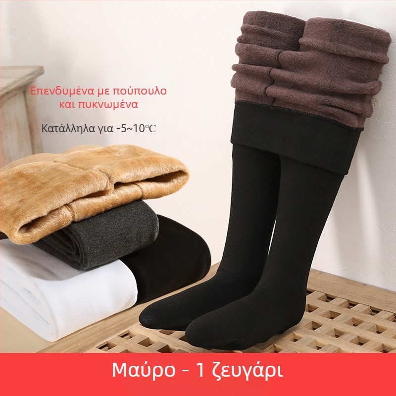 Κολάν χορού για κορίτσια για την άνοιξη, το φθινόπωρο και τον χειμώνα, με επένδυση από φλις και χοντρό ύφασμα, λευκά κολάν ειδικά για μπαλέτο, λεπτό παιδικό καλσόν από φλις