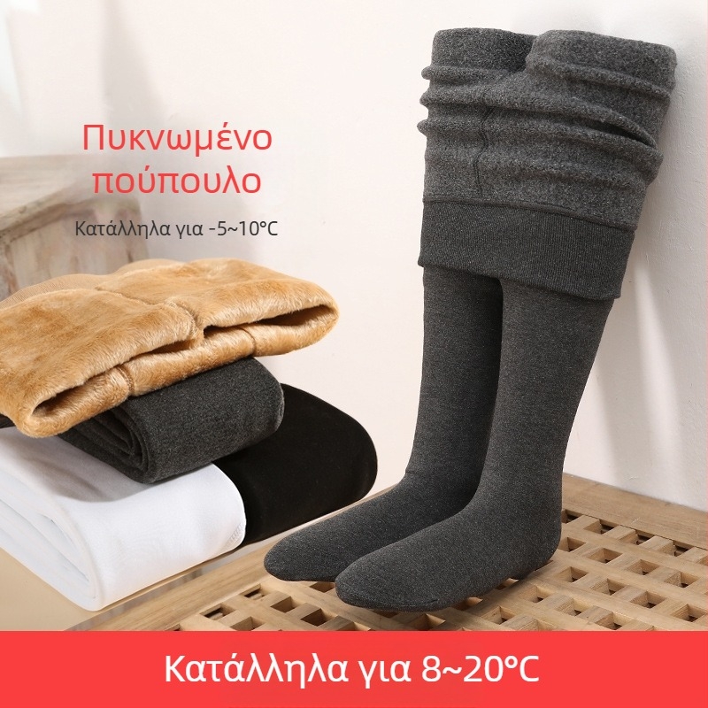 Κολάν χορού για κορίτσια για την άνοιξη, το φθινόπωρο και τον χειμώνα, με επένδυση από φλις και χοντρό ύφασμα, λευκά κολάν ειδικά για μπαλέτο, λεπτό παιδικό καλσόν από φλις