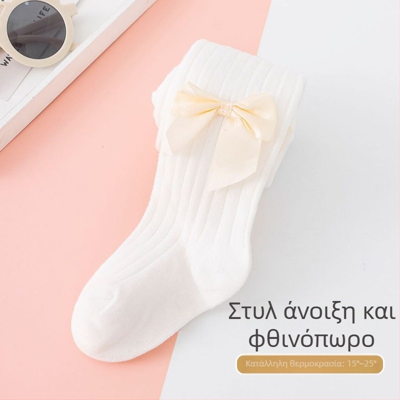 Παιδικά κολάν για κορίτσια, άνοιξη και φθινόπωρο, λεπτά, μωρουδιακά καλσόν μεσαίου πάχους, χαριτωμένα
