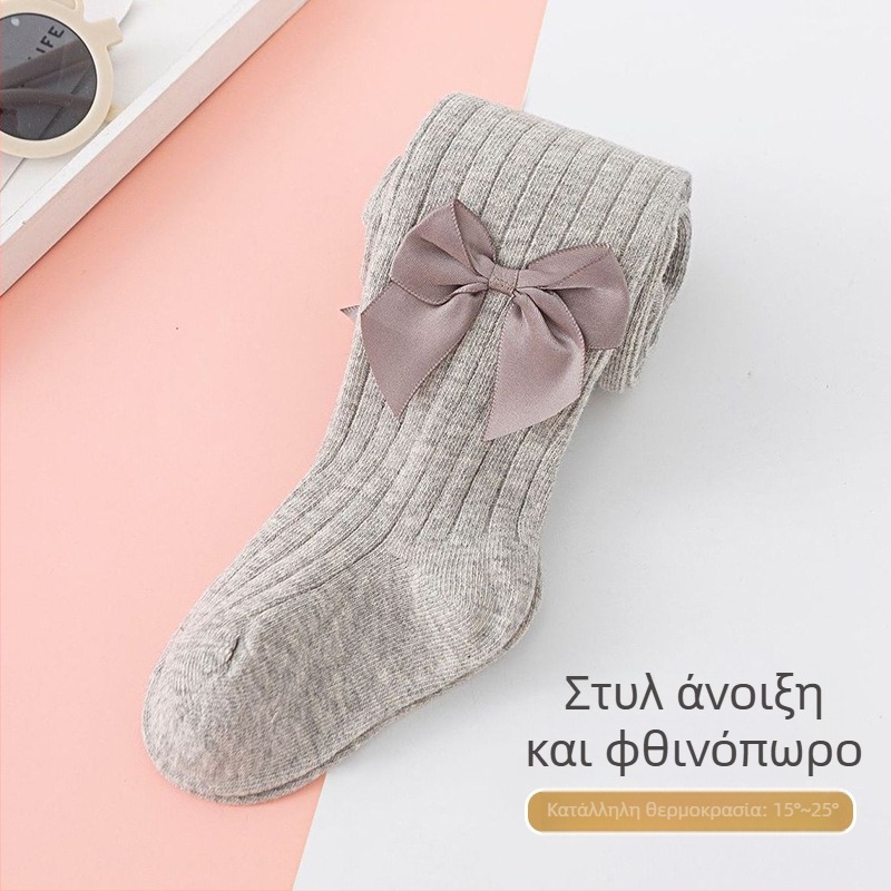 Παιδικά κολάν για κορίτσια, άνοιξη και φθινόπωρο, λεπτά, μωρουδιακά καλσόν μεσαίου πάχους, χαριτωμένα