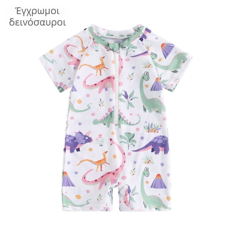 Παιδικά ρούχα για κορίτσια με λουλούδια, ολόσωμο μαγιό για γυναίκες, βρεφικό ολόσωμο μαγιό 0-5 ετών