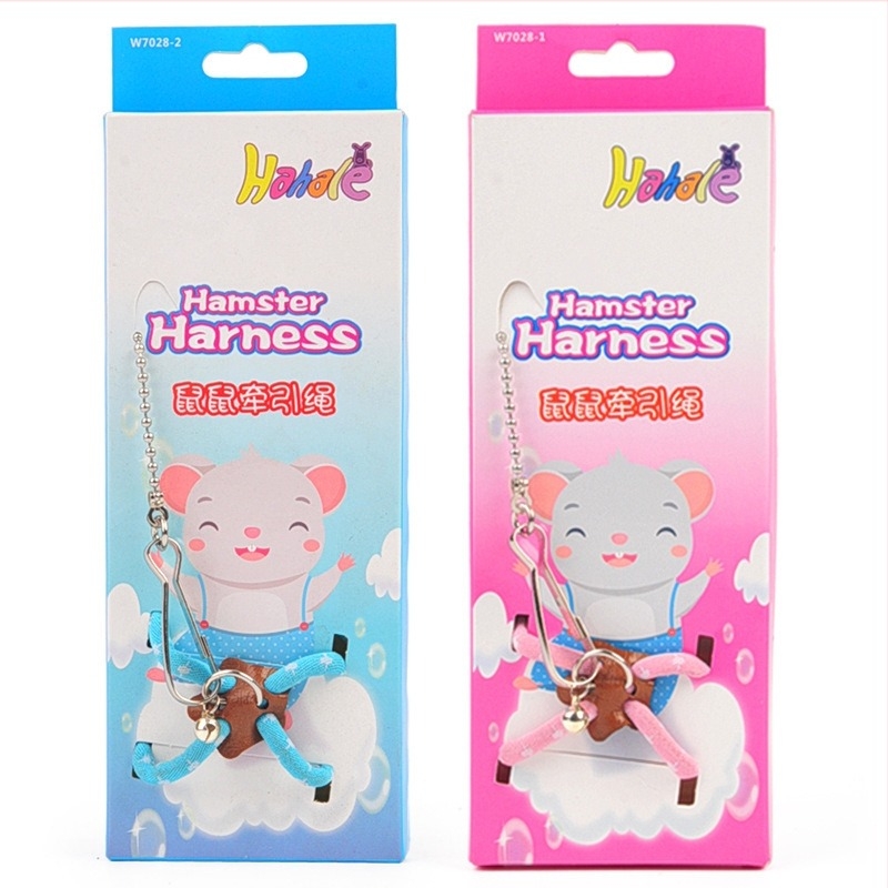 Σχοινί έλξης χάμστερ αντι-δάγκωμα σχοινί περπατήματος ποντικιού ποντίκι έξω από την αλληλεπίδραση ζώνης έλξης ανέμου χάμστερ για την ανακούφιση της πλήξης