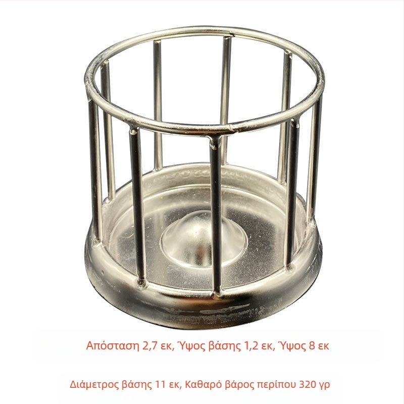 Τροφοδότης χελωνών, μπολ τροφής, λεκάνη τροφοδοσίας από ανοξείδωτο ατσάλι 304, αναρριχώμενο μπολ τροφής για κατοικίδια, διασυνοριακό, αφιερωμένο σε απόθεμα