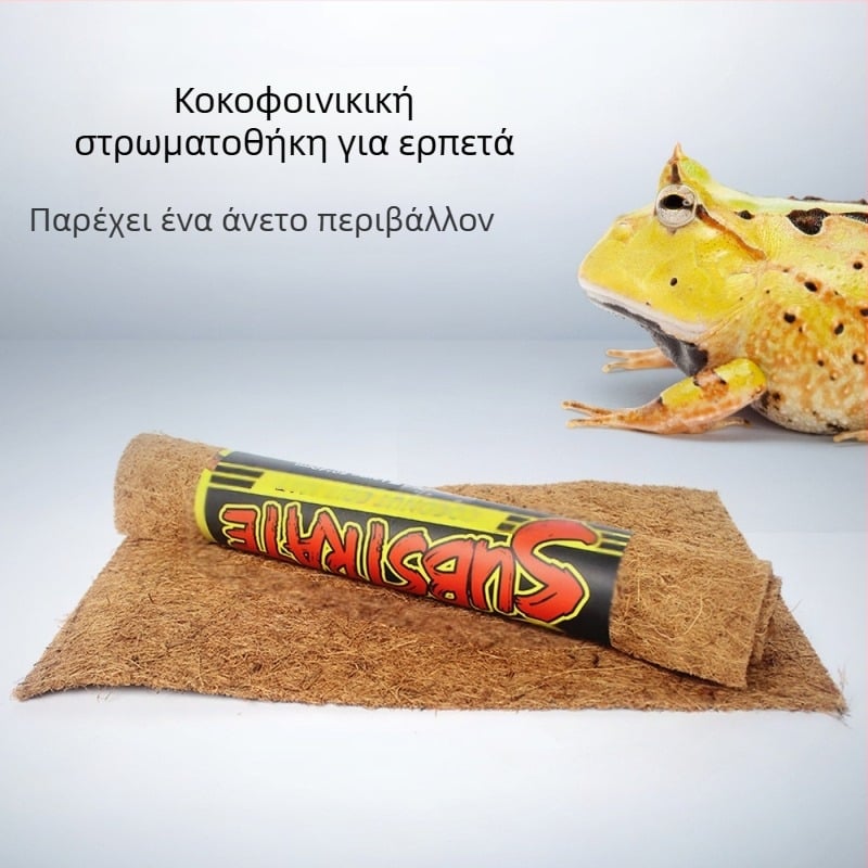 5 Προδιαγραφές Κουτί Διαμόρφωσης Κήπου με Χελώνα, Σαύρα, Γκέκο, Ξύλινο Κουτί, Ερπετό, Μόνωση για Κατοικίδια, Χειμερινό Ζεστό Χαλί με Φοινικιά Καρύδας