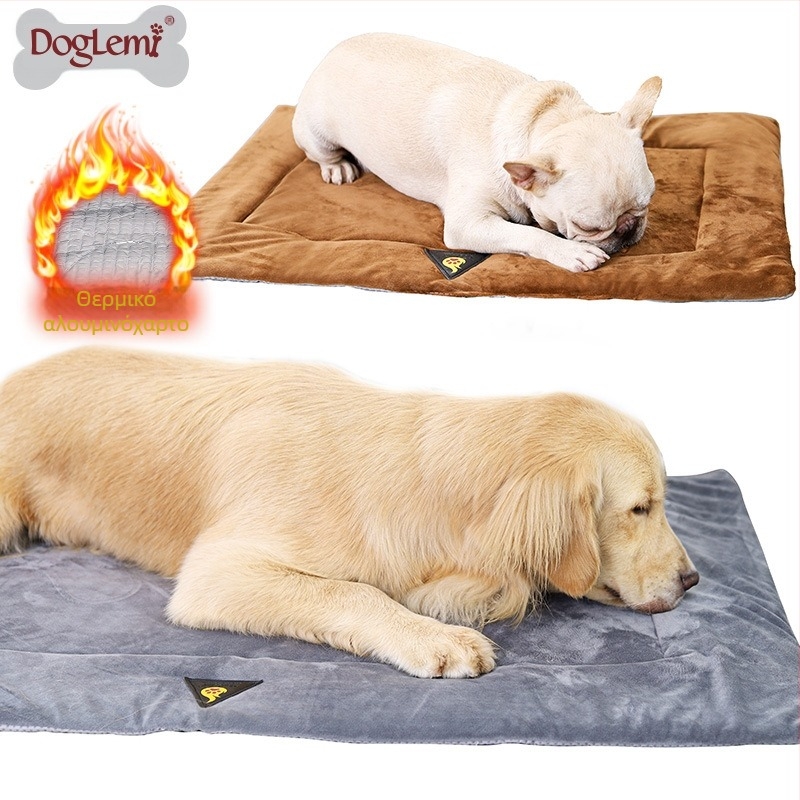 Εξωτερικό εμπόριο Εργοστάσιο Άμεσο ζεστό χαλάκι φωλιάς σκύλου βελούδινο χαλάκι κατοικίδιων ζώων χειμερινό ζεστό χαλάκι ύπνου για κατοικίδια