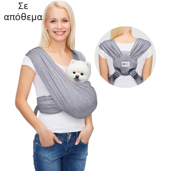 Υφασμάτινη τσάντα κατοικίδιων ζώων Αναπνέουσα άνετη τσάντα ταξιδιού για γάτες και σκύλους Φορητή τσάντα Πτυσσόμενη τσάντα στήθους μεγάλης χωρητικότητας T23S