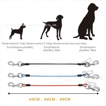 Ζώνη ασφαλείας για κατοικίδια, αυτοκίνητο, σκύλος, αυτοκίνητο ταξιδιού, σχοινί έλξης με σταθερή αγκράφα, αντι-δάγκωμα, σχοινί για σκύλους Amazon