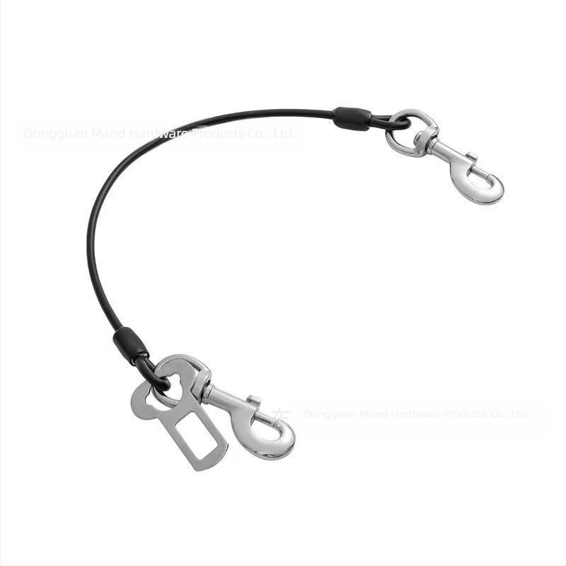 Ζώνη ασφαλείας για κατοικίδια, αυτοκίνητο, σκύλος, αυτοκίνητο ταξιδιού, σχοινί έλξης με σταθερή αγκράφα, αντι-δάγκωμα, σχοινί για σκύλους Amazon