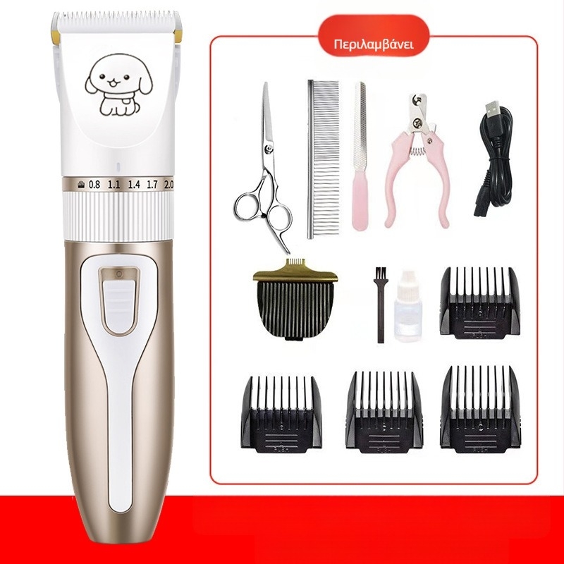 Amazon Hair Pusher Ξύρισμα μαλλιών για σκύλους Ηλεκτρική κουρευτική μηχανή για κατοικίδια Ηλεκτρικό σετ κουρευτικής μηχανής για γάτες